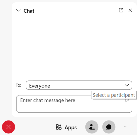 Image of chat box